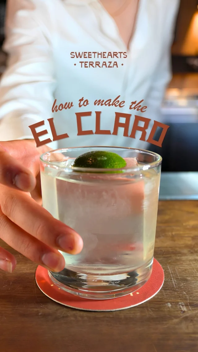 The El Claro with Ted! One of our favourite signatures on the Terraza 🌞•
#sydneyrooftops #cocktailrecipe #cocktails #mixology #tutorial @sweetheartsterraza