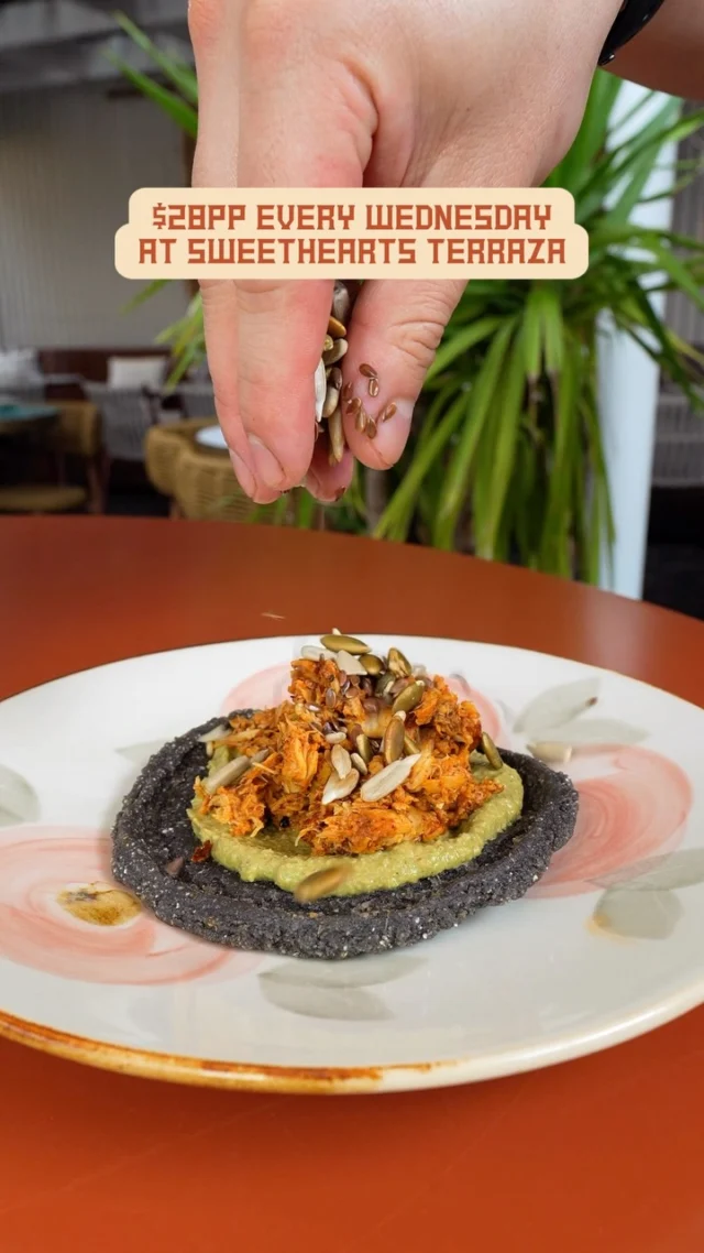 AYCE TOTOPOS & SOPES FOR $28PP
Every Wednesday night…. No time limit…yet. 😏•
#sweetheartsterraza #ayce #mexican #whatsonsydney